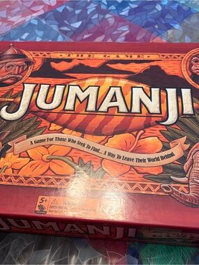 Jumanji Board Game - Orange Red Edition